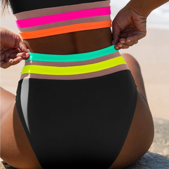 Popvil Colorful Women's Bikini Set - Picture 2 of 5